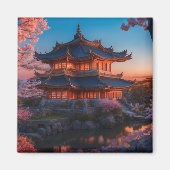 Asiatische Burg Wilhelm Tell Magnet (Vorne)