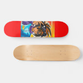 Asiatische Cartoon-Art-Skateboard Skateboard (Horizontal)