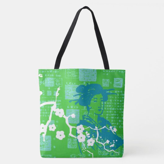 Asiatische Collage Tasche (Vorderseite)