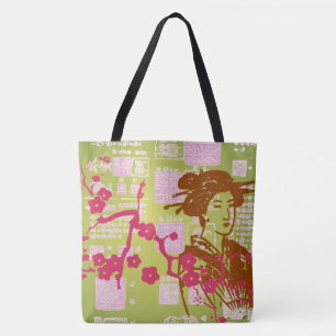 Asiatische Collage Tasche