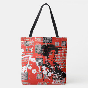 Asiatische Collage Tasche