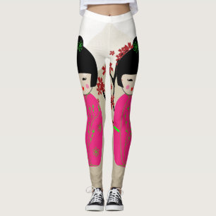 Asiatische Dolls Leggings