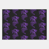 Asiatische Drachensammlung Geschenkpapier Set (Vorderseite)