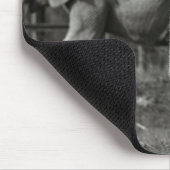 Asiatische Elefant-Mausunterlage Mousepad (Ecke)
