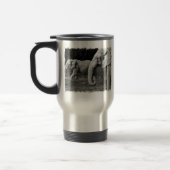 Asiatische Elefant-rostfreie Reise-Tasse Reisebecher (Links)