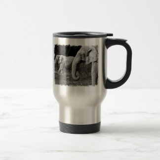 Asiatische Elefant-rostfreie Reise-Tasse Reisebecher