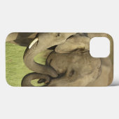 Asiatische Elefanten Case-Mate iPhone Hülle (Rückseite (Horizontal))