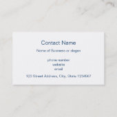 Asiatische Elefanten in Thailand unter einem strah Visitenkarte (Rückseite)