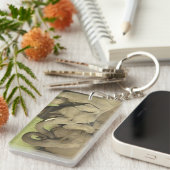 Asiatische Elefanten Schlüsselanhänger (Vorderseite rechts)