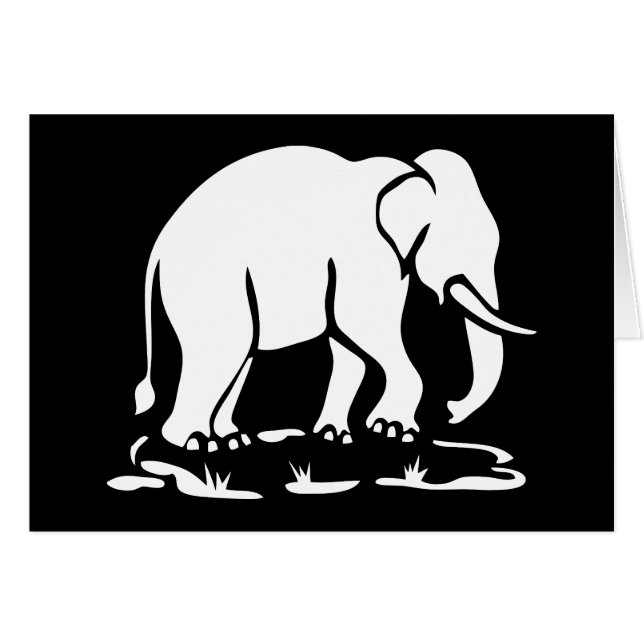 Asiatische Elefanten stehen vor thailändischem Ele (Vorderseite (Horizontal))