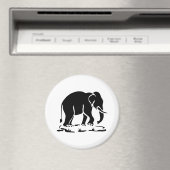 Asiatische Elefanten stehen vor thailändischem Ele Magnet (In Situ (Geschirrspüler))