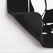 Asiatische Elefanten stehen vor thailändischem Ele Mousepad (Ecke)