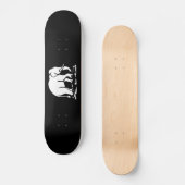 Asiatische Elefanten stehen vor thailändischem Ele Skateboard (Vorderseite)