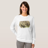 Asiatische Elefanten T-Shirt (Vorne ganz)