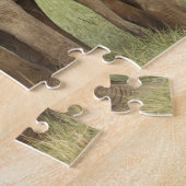 Asiatische Elefanten und junge Menschen Puzzle (Seite)