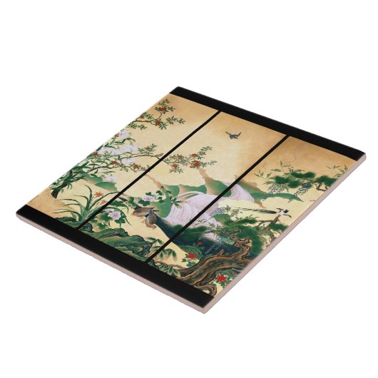 Asiatische Fliese (Seite)