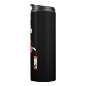 Asiatische Frau Thermal Tumbler Thermosbecher (Nach rechts gedreht)