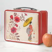 Asiatische Frauenlunch Box Metall Brotdose (Beispiel)