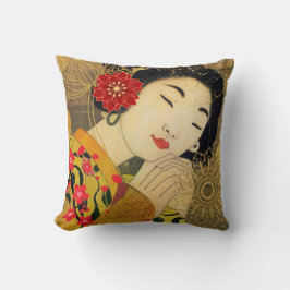 Asiatische Frauensammlung Kissen