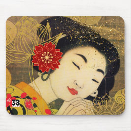Asiatische Frauensammlung Mousepad