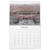 asiatische Hauptstädte (mit Standorten) 2026 Kalender (Mär 2027)