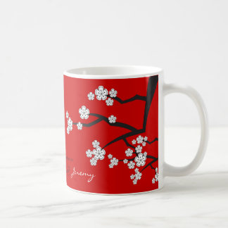 Asiatische Hochzeits-Tasse weißer Kaffeetasse