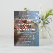 Asiatische Hochzeitseinladung (Stehend Vorderseite)