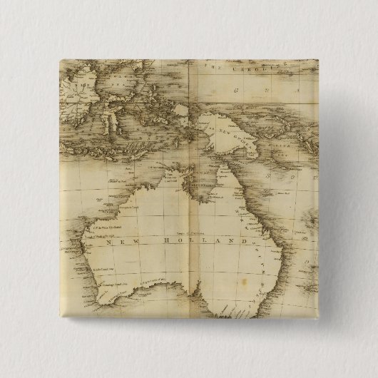 Asiatische Inseln Button (Vorderseite)