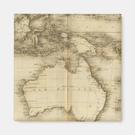 Asiatische Inseln Magnet (Vorne)