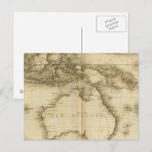 Asiatische Inseln Postkarte (Vorne/Hinten)