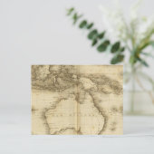 Asiatische Inseln Postkarte (Stehend Vorderseite)