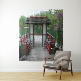 asiatische Inspiration Wandteppich