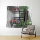 asiatische Inspiration Wandteppich (Beispiel (Horizontal))