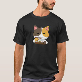 Asiatische japanische Gerichte Essen Sushi Suhsi K T-Shirt
