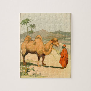 Asiatische Kamel- und Wüstenreise Puzzle