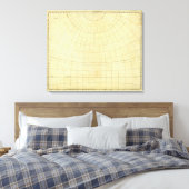 Asiatische Kontur Leinwanddruck (Insitu (Schlafzimmer))