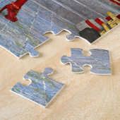 Asiatische Kriegerin Fantasy Samurai Kunstwerk Puzzle (Seite)