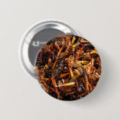 Asiatische Küche mit frittiertem Grasshopper (Takk Button (Vorne & Hinten)