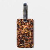 Asiatische Küche mit frittiertem Grasshopper (Takk Gepäckanhänger (Rückseite vertikal)