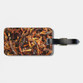 Asiatische Küche mit frittiertem Grasshopper (Takk Gepäckanhänger (Rückseite horizontal)