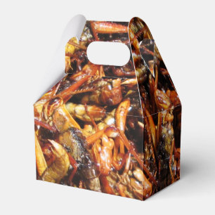 Asiatische Küche mit frittiertem Grasshopper (Takk Geschenkschachtel