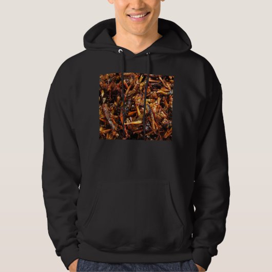 Asiatische Küche mit frittiertem Grasshopper (Takk Hoodie (Vorderseite)