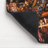 Asiatische Küche mit frittiertem Grasshopper (Takk Mousepad (Ecke)