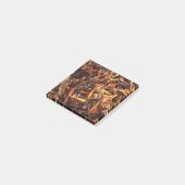 Asiatische Küche mit frittiertem Grasshopper (Takk Post-it Klebezettel (angewinkelt)