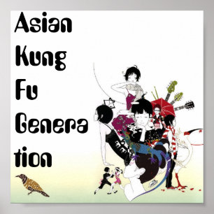 Asiatische Kung Fu Generation Poster
