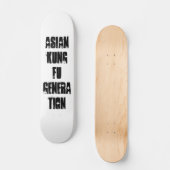 Asiatische Kung Fu Generation Skateboard (Vorderseite)