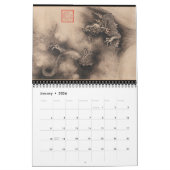 Asiatische Kunst Chinesische Zodiakische Tiere unt Kalender (Jan 2026)