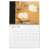 Asiatische Kunst Chinesische Zodiakische Tiere unt Kalender (Feb 2026)