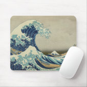 Asiatische Kunst - die große Welle weg von Mousepad (Mit Mouse)