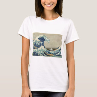 Asiatische Kunst - die große Welle weg von T-Shirt
